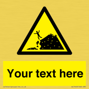 Custom Warning sand dunes